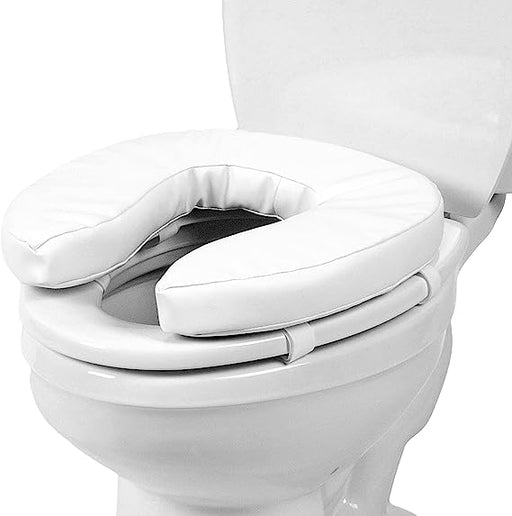 DURO MED INDUSTRIES Raised Toilet Seat Cushion, 2" - CLEARANCE