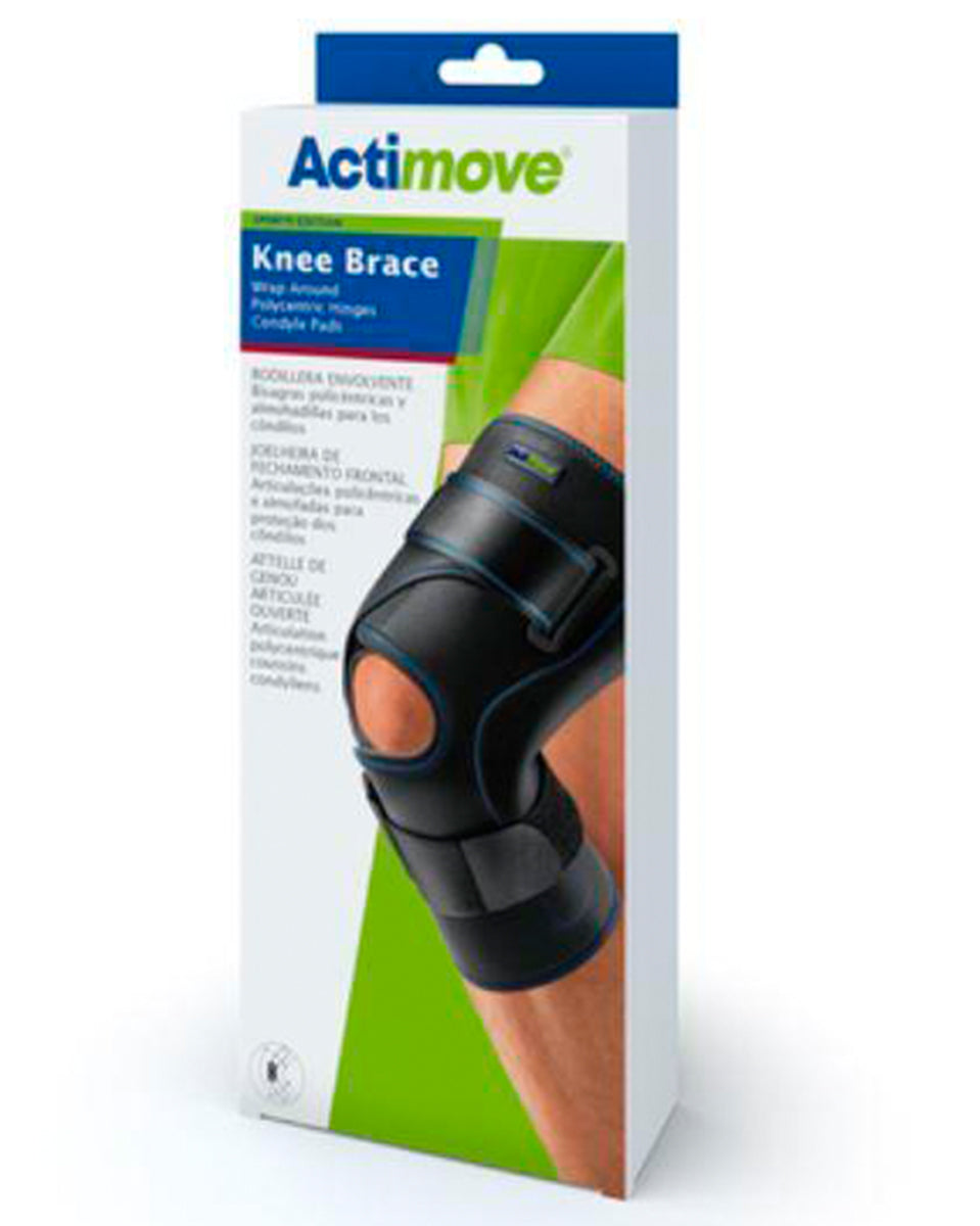 Actimove Knee Brace Wrap Around, Polycentric Hinges - 731180 | Clearance (Final Sale)