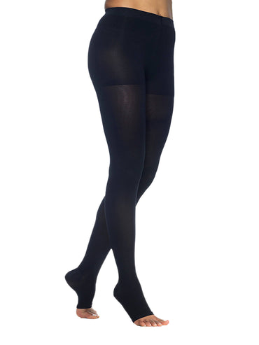 Dynaven Opaque Women's Pantyhose 30-40mmHg-Open Toe