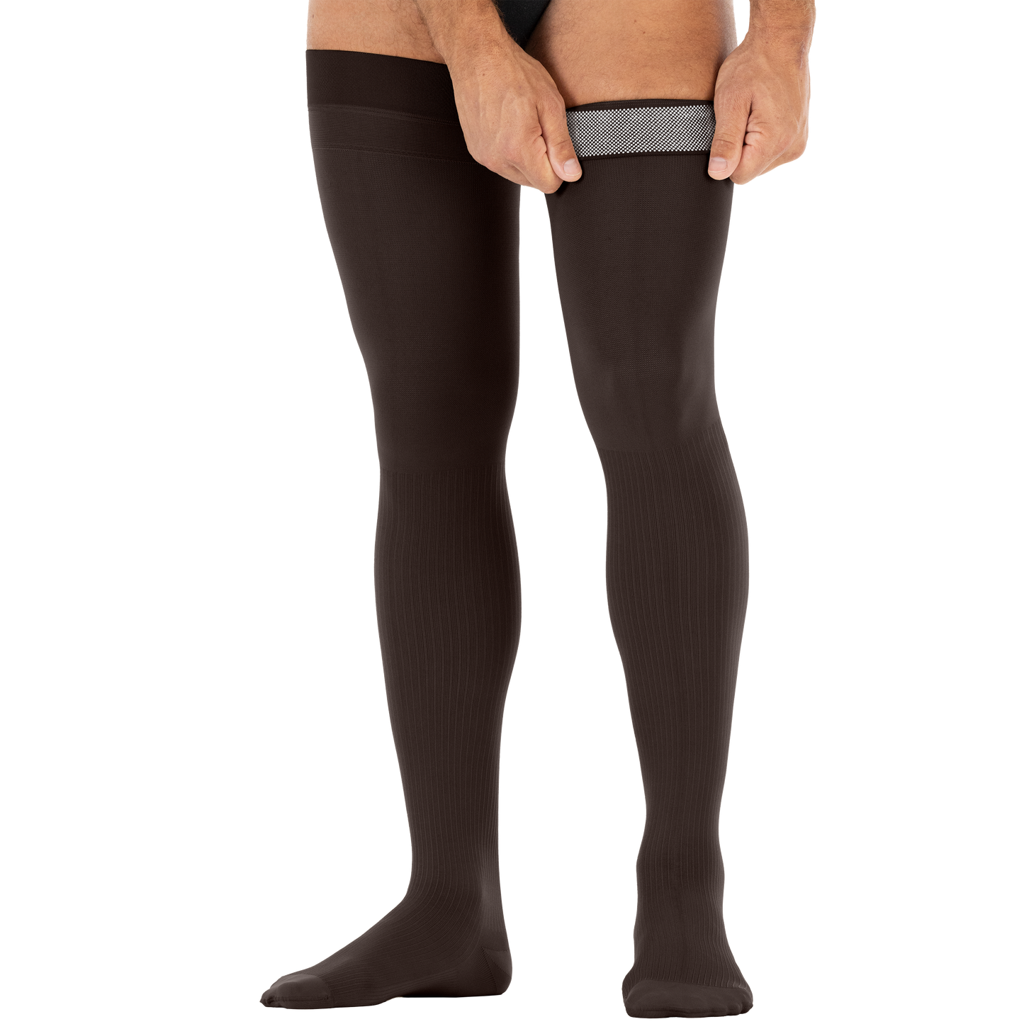 Jobst for Men Thigh High 15-20 mmHg w/ Dot Band