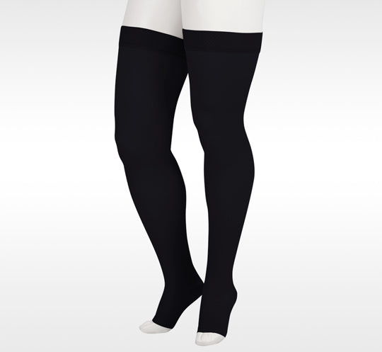 Juzo soft Thigh High Open Toe 20-30 mmHg | Clearance (Final Sale)