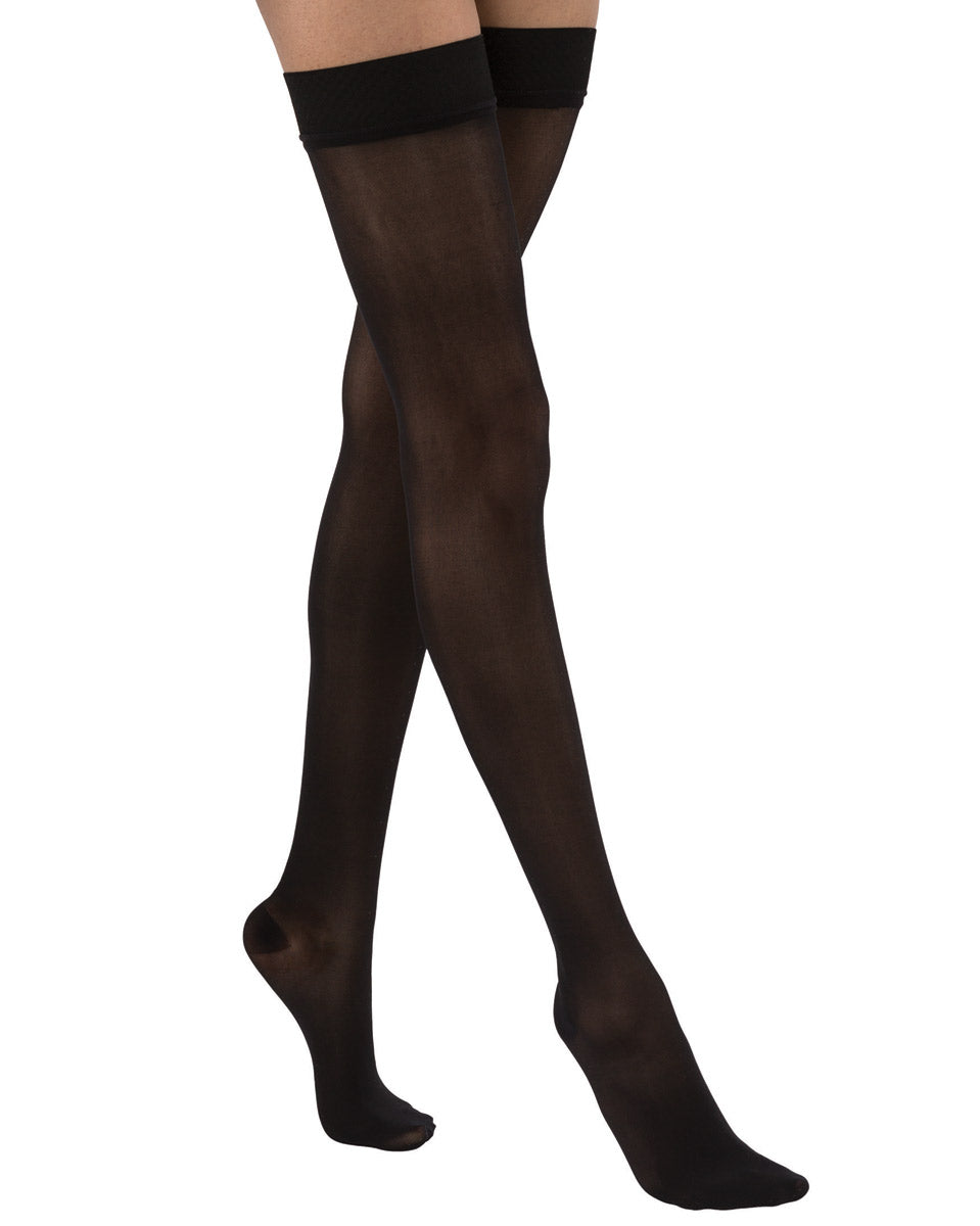 Juzo Soft 2000AG Thigh Highs w/ Silicone Top Band 15-20mmHg | Clearance (Final Sale)
