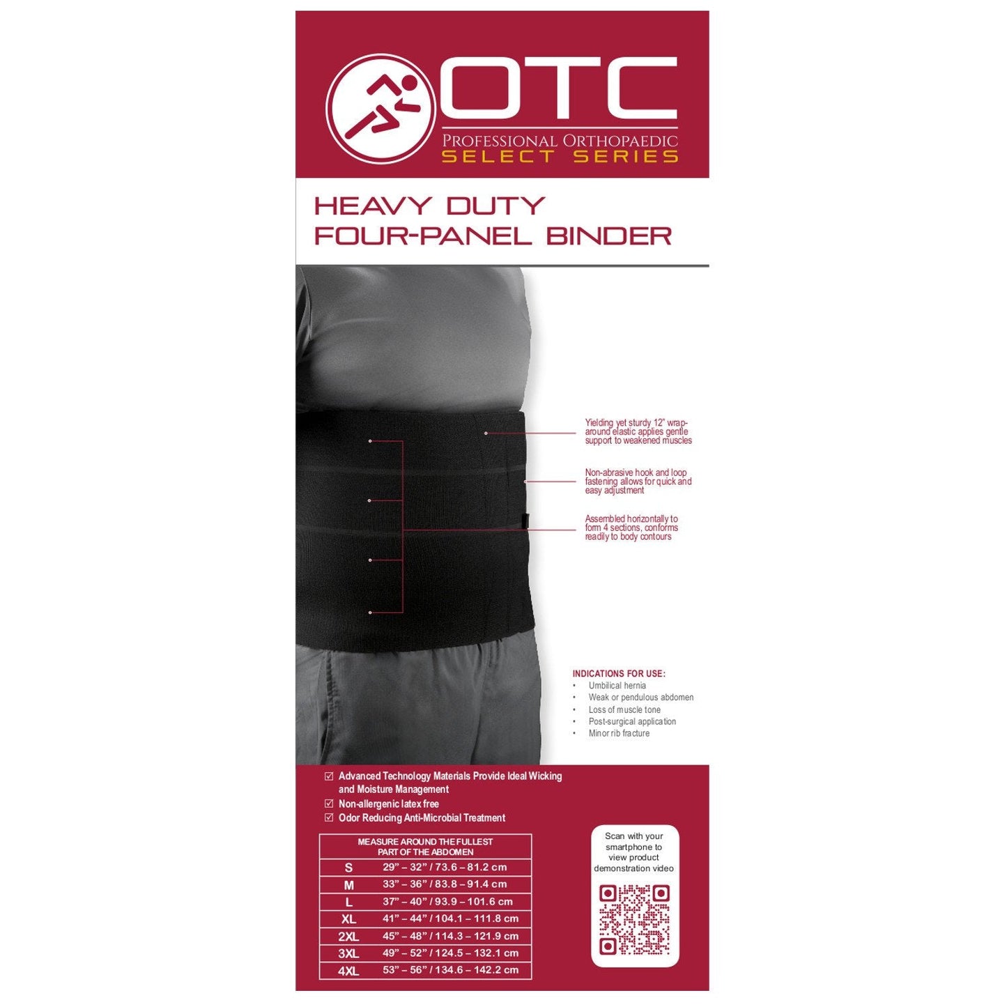 OTC HEAVY DUTY 4 PANEL BINDER - 2510 - CLEARANCE
