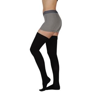 Juzo Basic 4411AG Thigh High Closed Toe w/ Silicone Top Band 20-30 mmHg | Clearance (Final Sale)