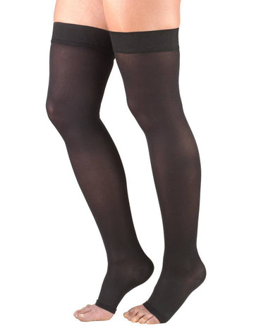 Cuissardes opaques à bout ouvert pour femmes TRUFORM 20-30