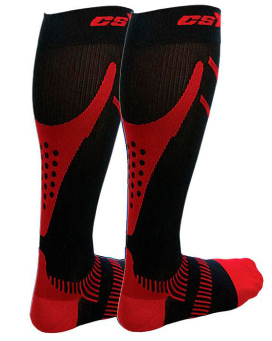 CSX Recovery+ Pro 15-20mmHg Knee High Compression Socks
