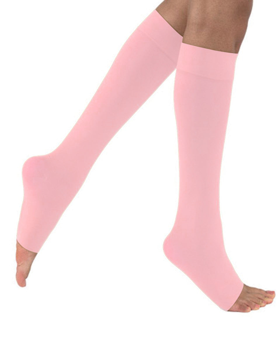 Juzo Dynamic Knee High Open Toe 3.5 cm Band 20-30 mmHg | Clearance (Final Sale)