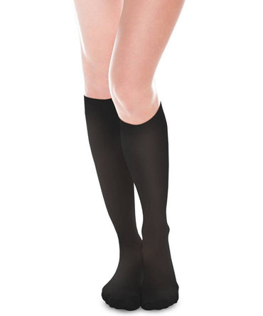 Therafirm Sheer Ease Women's Closed Toe Knee High Stockings 20-30mmHg