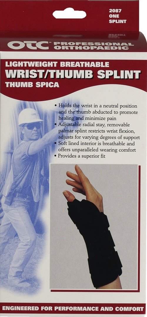 OTC 8" Wrist-thumb Splint