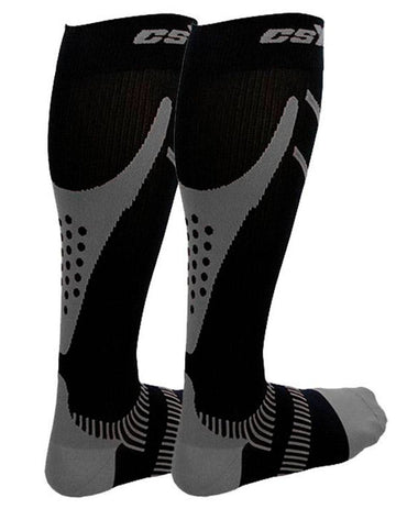 CSX Men's Advanced+ Firm Compression Ultra Run Socks 20-30 Compression | Clearance (Final Sale)