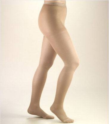 Second Skin Soft and Opaque 20-30 Opaque Pantyhose Closed Toe