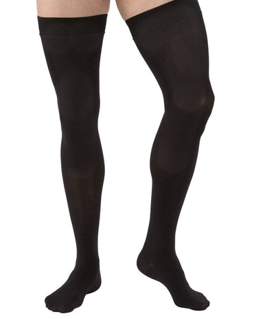 Juzo Attractive Sheer 2102 Strümpfe mit geschlossener Spitze und Silikonrand 30-40 mmHg