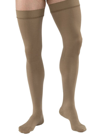 Chaussettes hautes de maintien à bout fermé pour hommes Jobst 20-30 mmHg