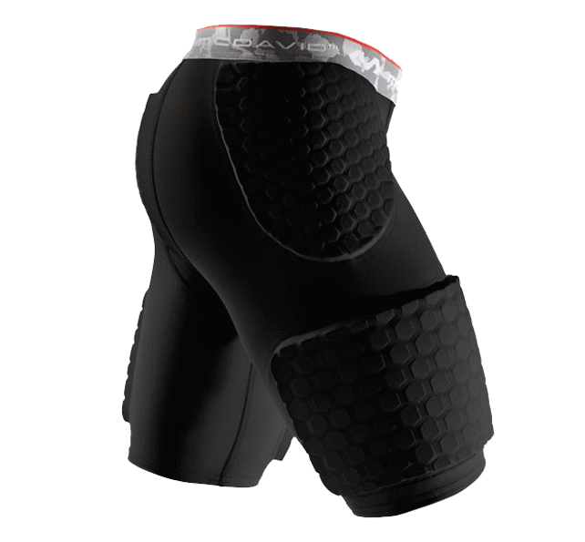 McDavid HEX® Dual-Density Thudd Short w/ Wrap-Around Thigh - MD738DD | Clearance (Final Sale)