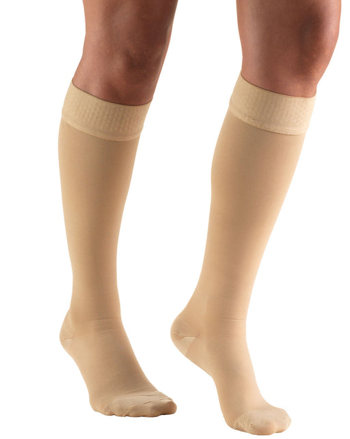 ReliefWear Classic Medical Closed Toe knee high silicone dot top 30-40 mmHg