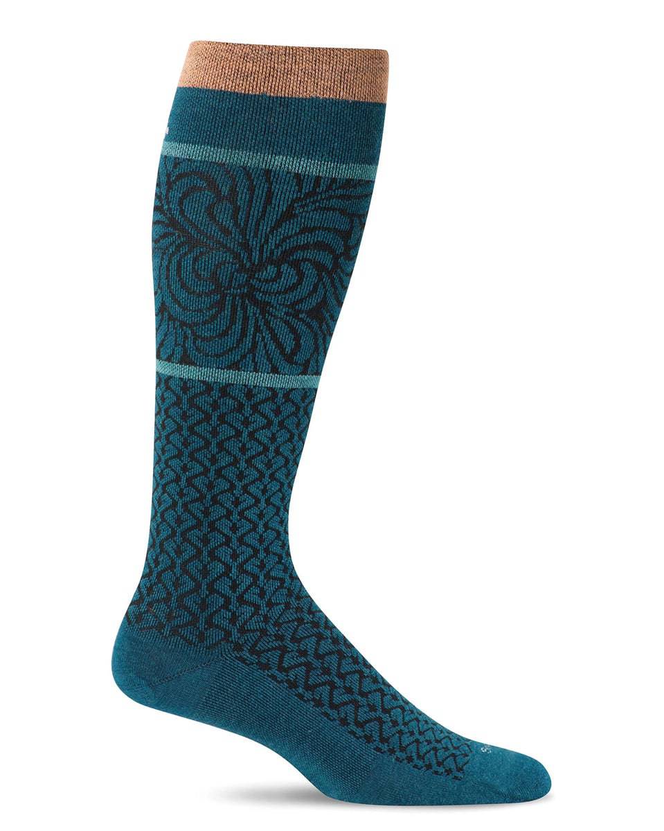 Sockwell Art Deco Women's Knee Highs 15-20 mmHg