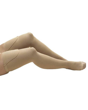 TRUFORM Anti-Embolism Closed Toe Thigh High Support Stockings 18 mmHg