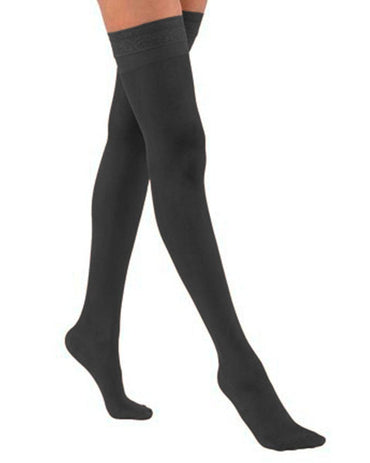 Activa Sheer Therapy Women's 15-20 mmHg Thigh High w/ Silicone Lace Top | Clearance (Final Sale)