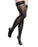 Therafirm Sheer PATTERNED Ease Women's Closed Toe Thigh High Stockings 15-20mmHg - Clearance