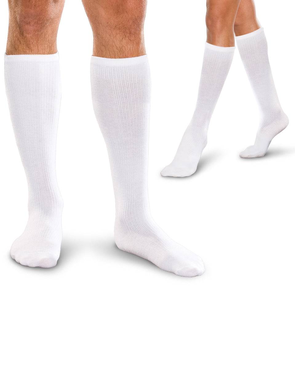 Core-Spun by Therafirm Cushioned Support Socks for Men & Women 20-30 mmHg | Clearance (Final Sale)