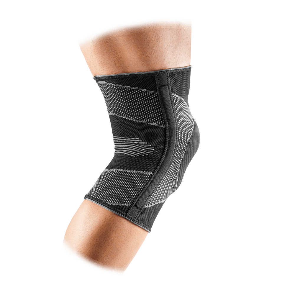 McDavid Knee Sleeve/4-Way Elastic w/Gel Buttress And Stays - MD5116