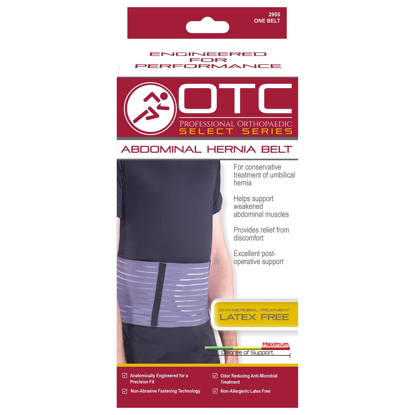 OTC ABDOMINAL HERNIA SUPPORT - 2955