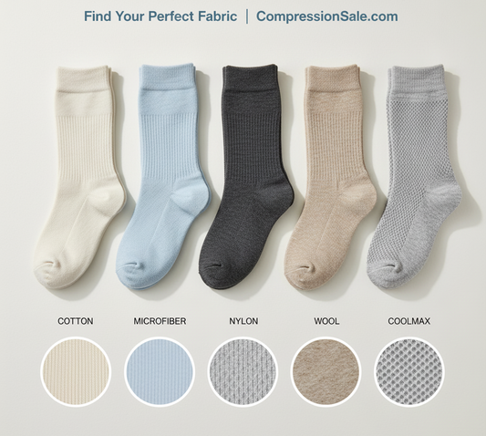 Choosing the Right Fabric for Compression Socks: A Practical Guide