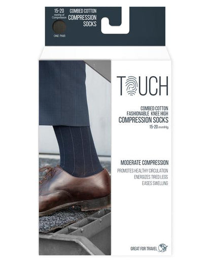 Touch Patterned Compression Socks