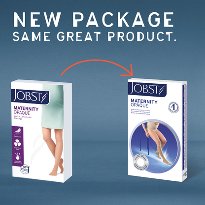 Jobst Opaque Maternity Closed Toe 20-30 mmHg Pantyhose