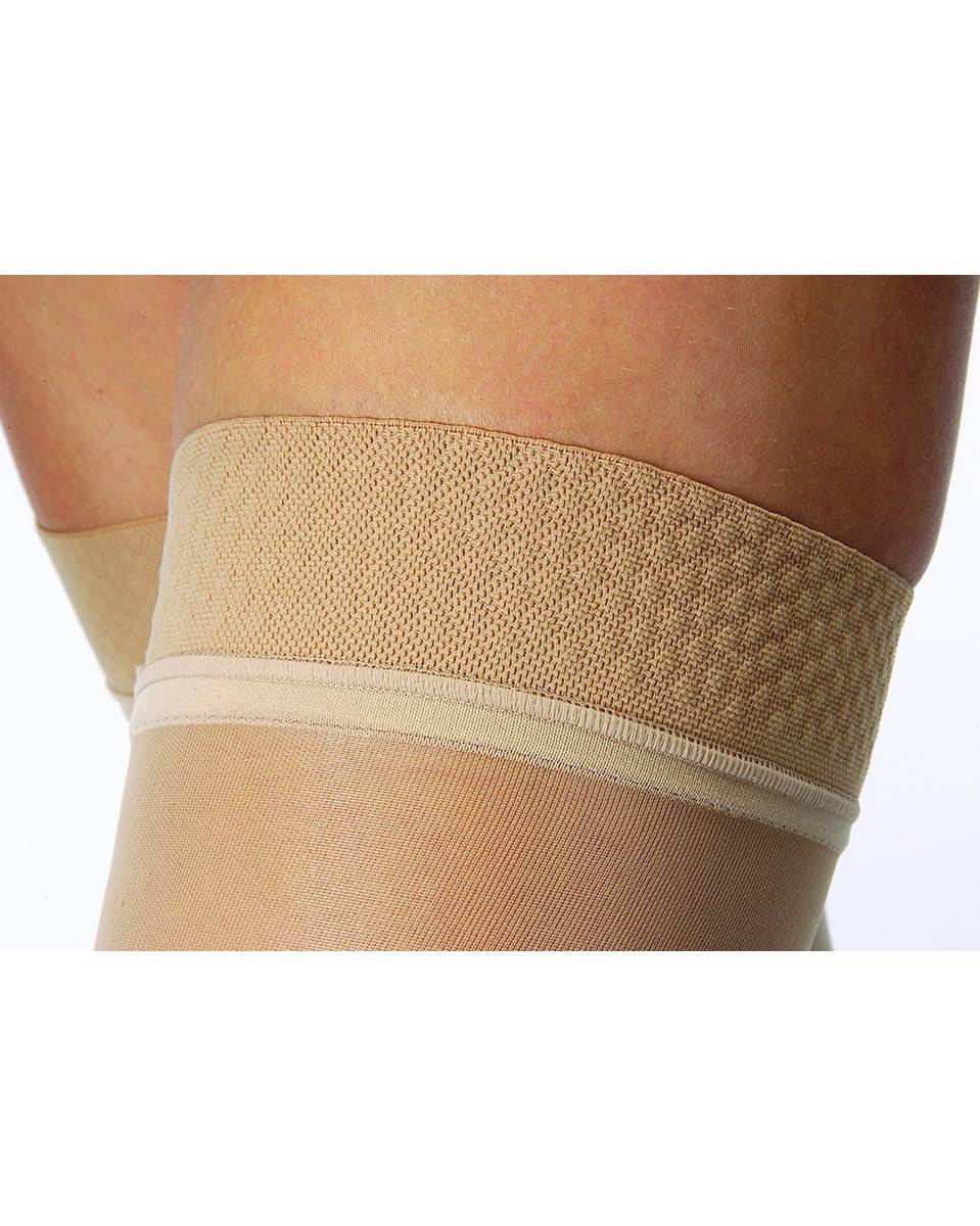 Jobst Ultrasheer Thigh Highs w/ Silicone Dotted Top Band Closed Toe 15-20 mmHg | Clearance (Final Sale)