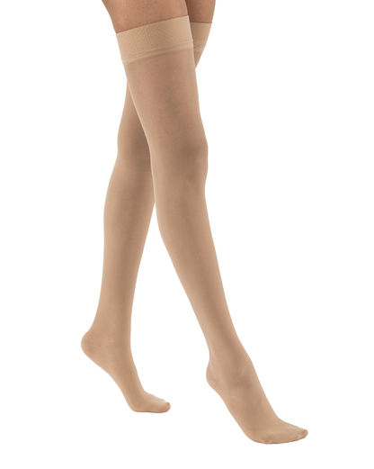 Jobst Ultrasheer Thigh Highs Top Band Firm w/ Silicone Dot 20-30 mmHg | Clearance (Final Sale)