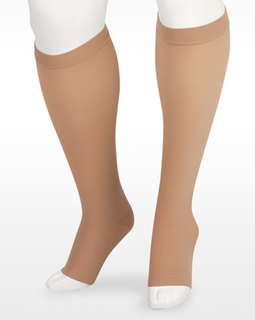 Juzo Soft 2000AD Knee Highs Compression Stockings w/ Silicone Top Band 15-20mmHg - CLEARANCE