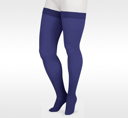 Juzo Soft Closed Toe Thigh High 20-30 mmHg w/ 3.5cm Silicone Top Band
