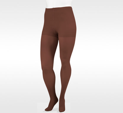 Brown tights on a white background in Juzo from compressionsale 