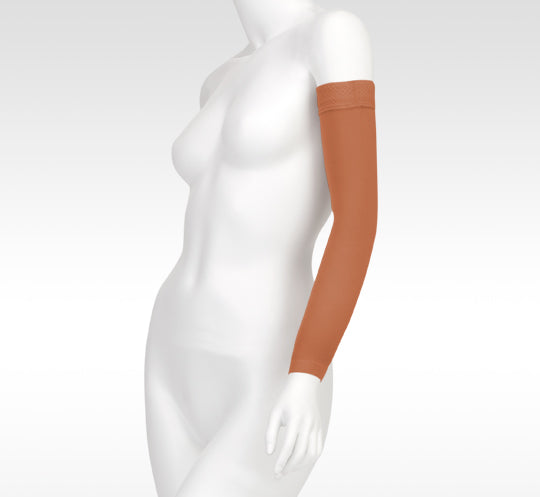 Juzo Soft Arm Sleeve 30-40 mmHg w/ 3.5cm Silicone Top Band