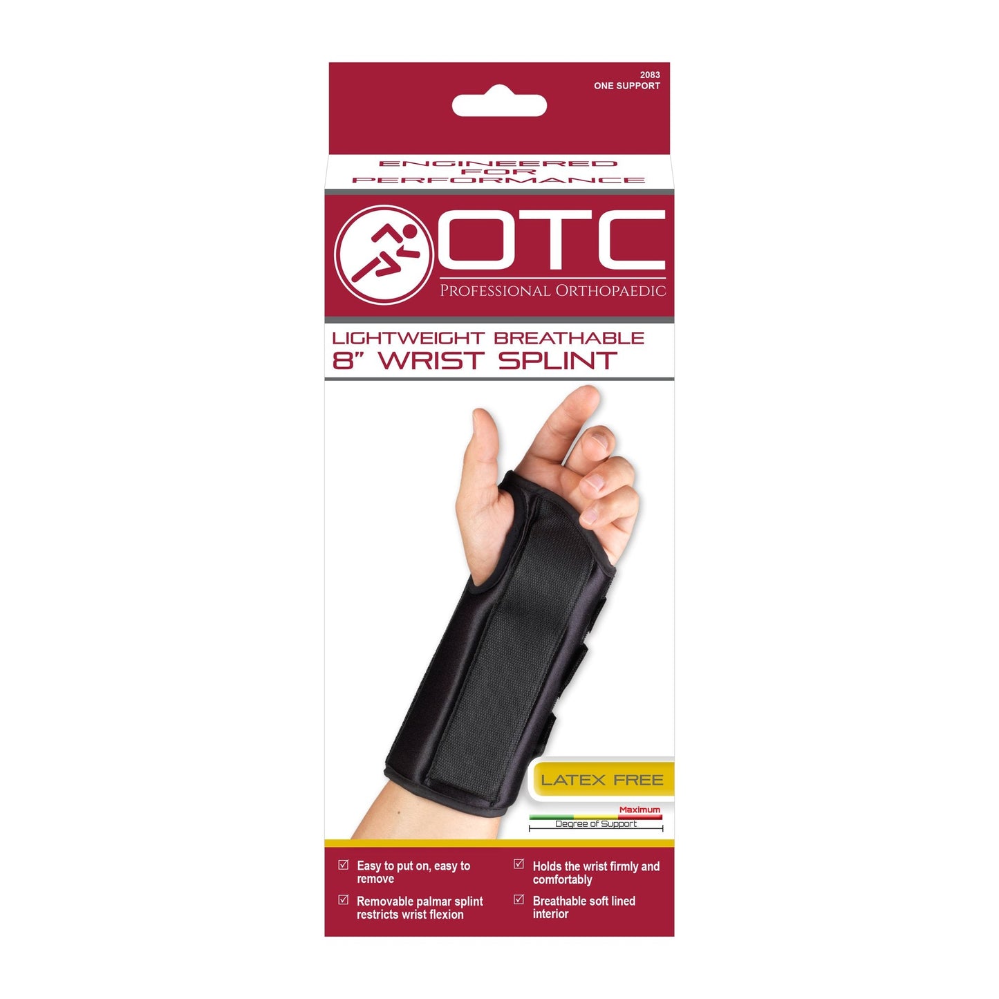 OTC 8" Wrist Splint Lightweight