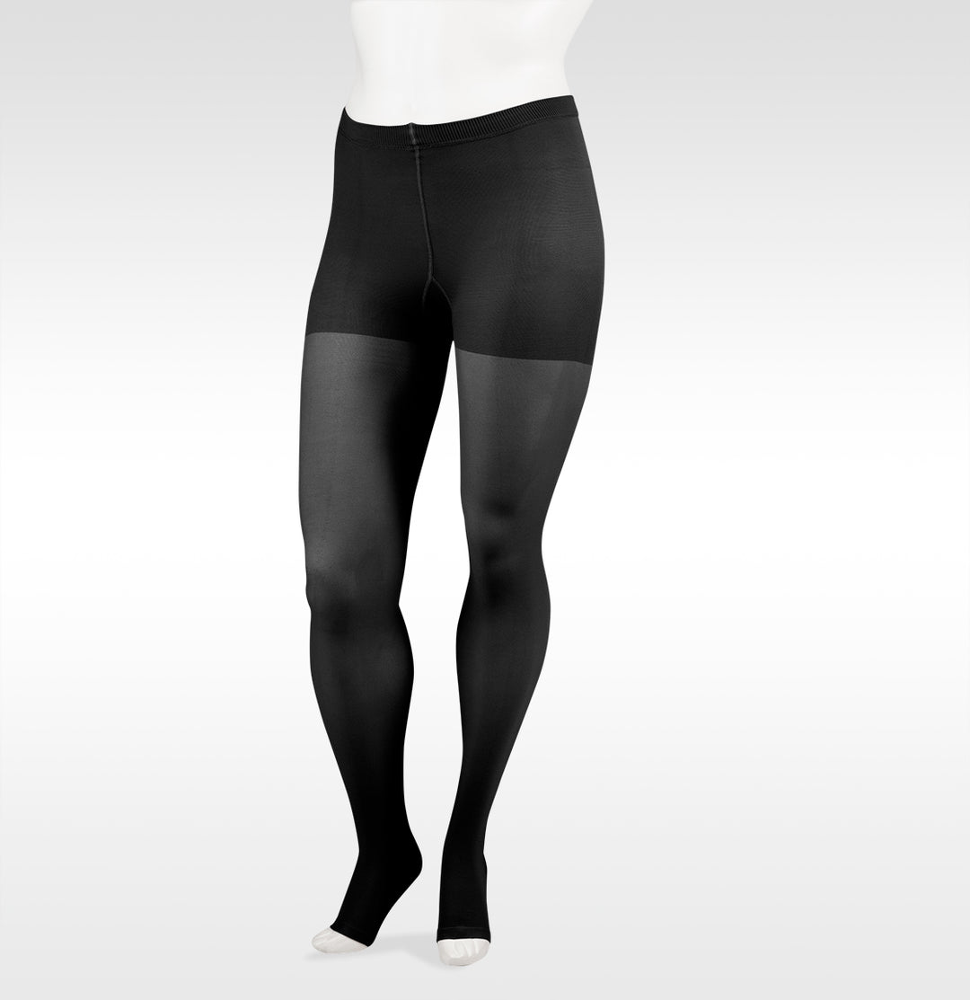 Juzo Soft Open Toe Elastic Pantyhose 20-30 mmHg