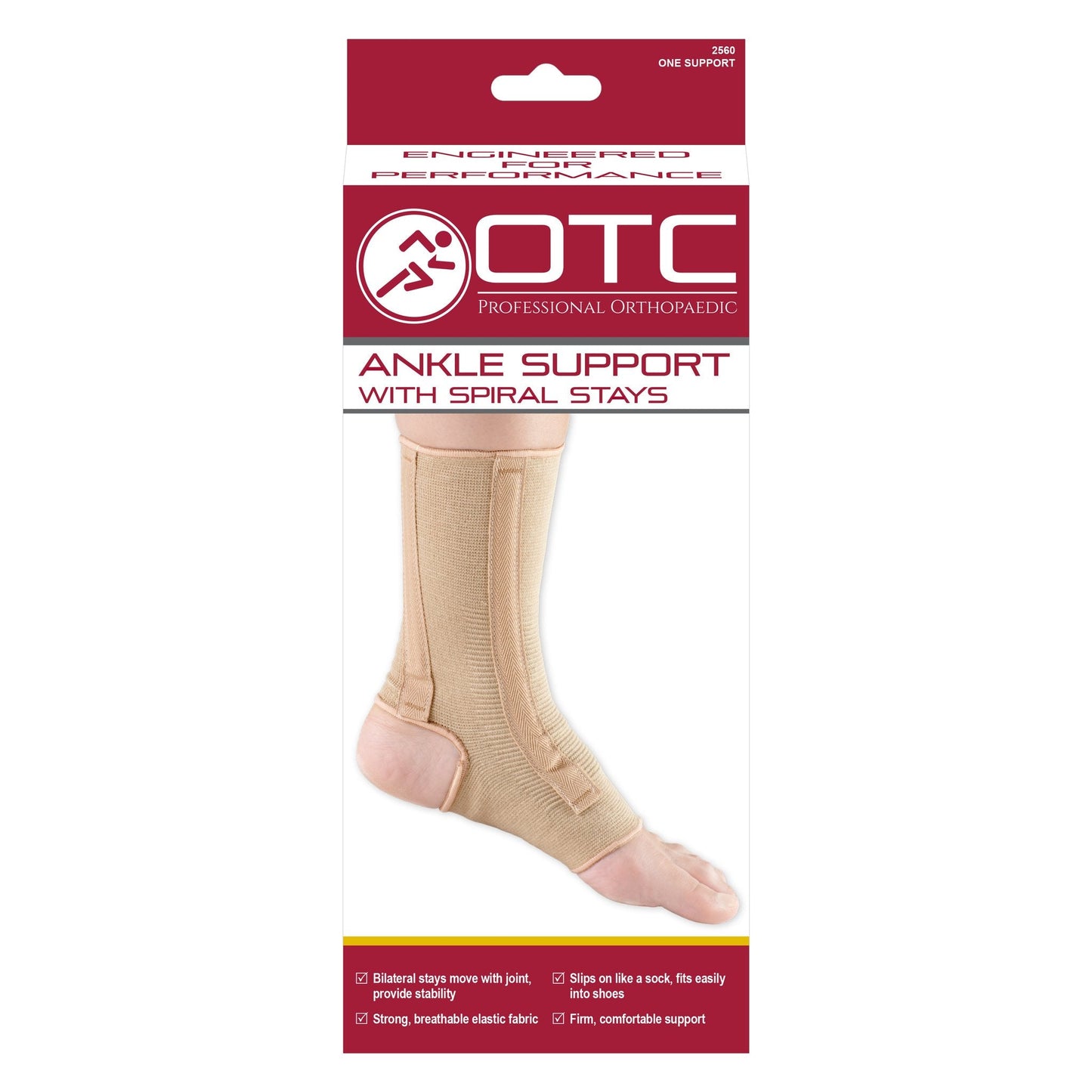 OTC Ankle Support Elastic Stays