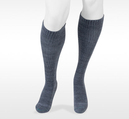 Gray knee-high socks on a white background in Juzo from Compressionsale