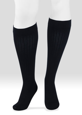 Juzo Power Cotton Compression Socks Unisex Knee High 15-20 mmHg Closed Toe