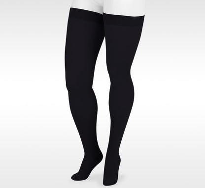 Juzo Dynamic Max Thigh High Closed Toe 20-30 mmHg Compression Hosiery w/ 3.5cm Silicone Top Band – Compressionsale