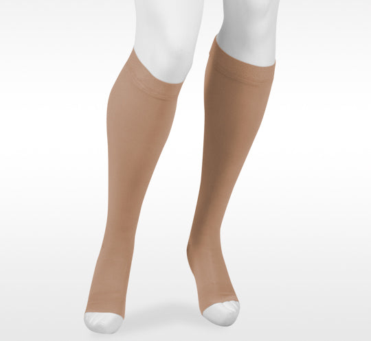 Juzo Move Max Open Toe Knee High 30-40 mmHg w/ 3.5cm Silicone Top Band