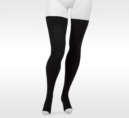 Juzo Move Open Toe Thigh High 30-40 mmHg Compression Hosiery w/ Silicone Top Band – Compressionsale