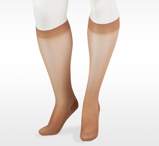 Juzo OTC Support Knee High 15-20 mmHg w/ 3.5cm Silicone Top Band