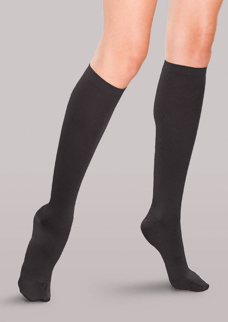 Therafirm Women's Ribbed Trouser Socks 20-30 mmHg
