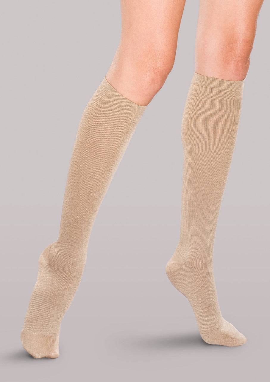 Therafirm Women's Ribbed Trouser Socks 20-30 mmHg