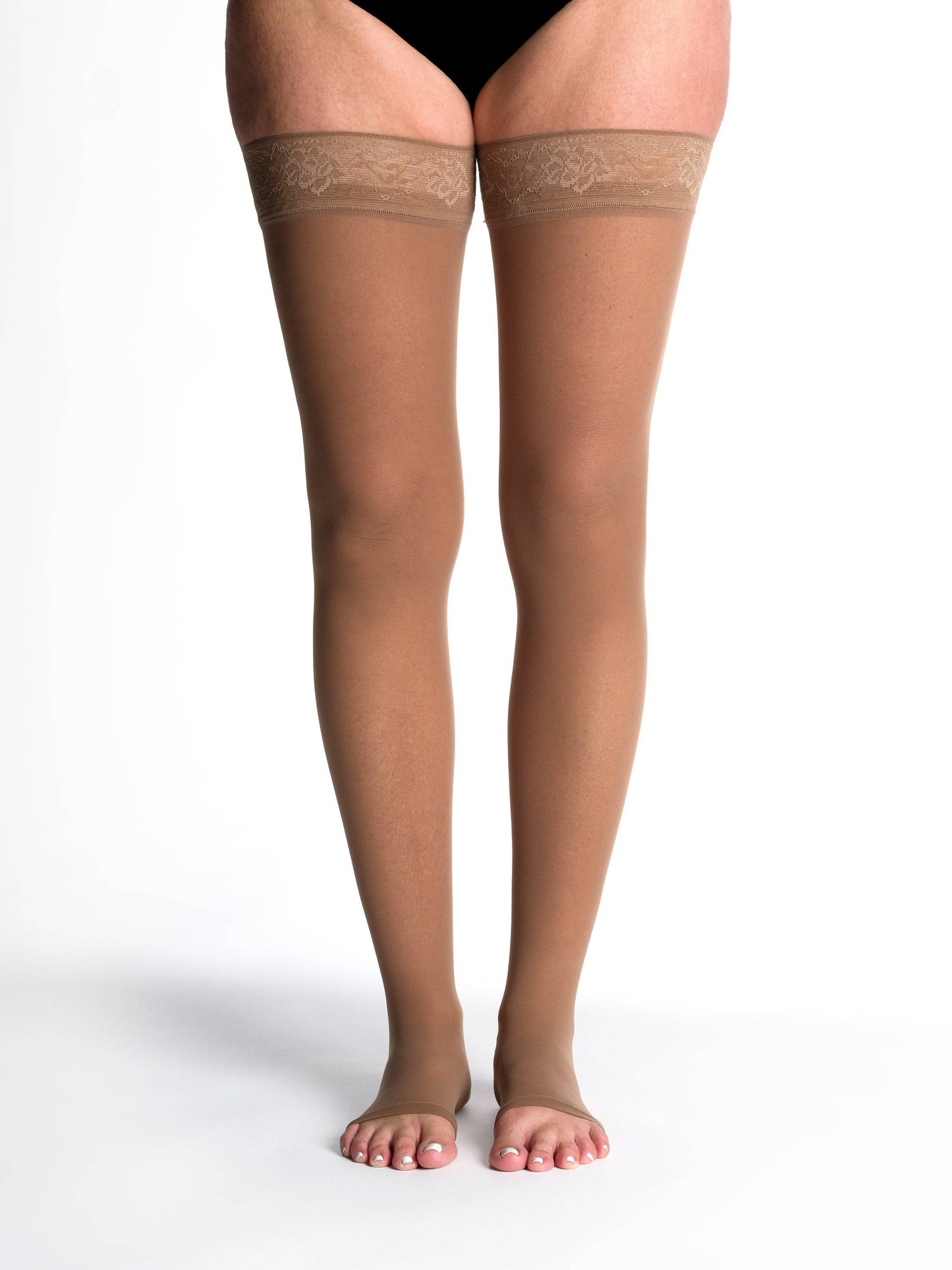 Sigvaris Sheer (Formerly 780 EverSheer) Women's Thigh High  20-30mmHg-Open Toe