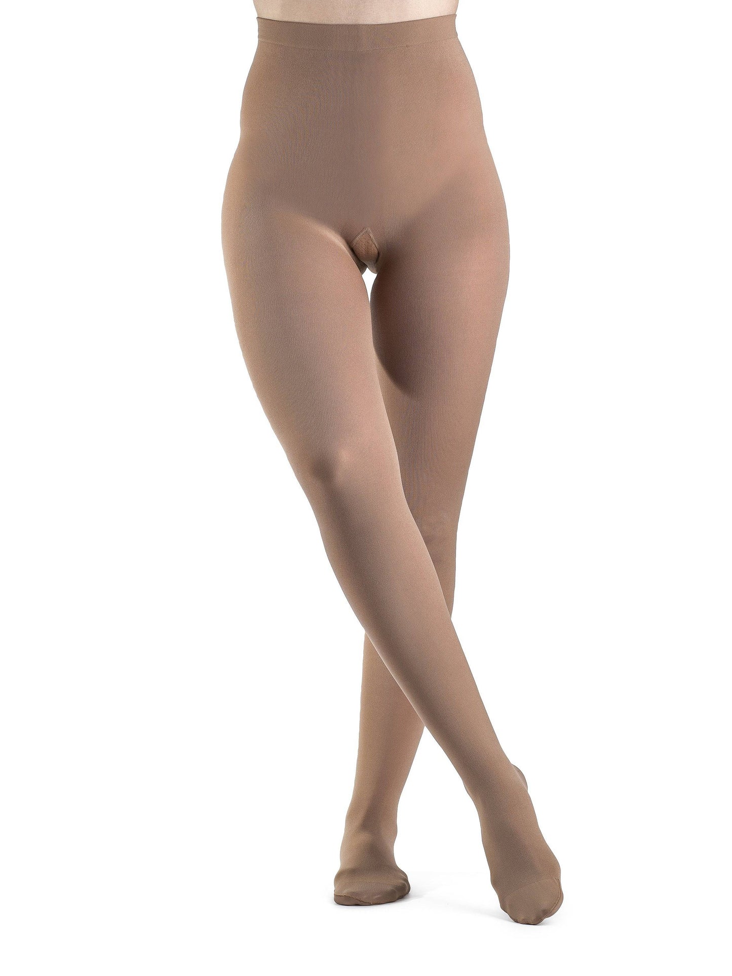 Sigvaris Soft Opaque (ehemals 840 Soft Opaque) Damenstrumpfhose 30–40 mmHg, geschlossene Zehenpartie