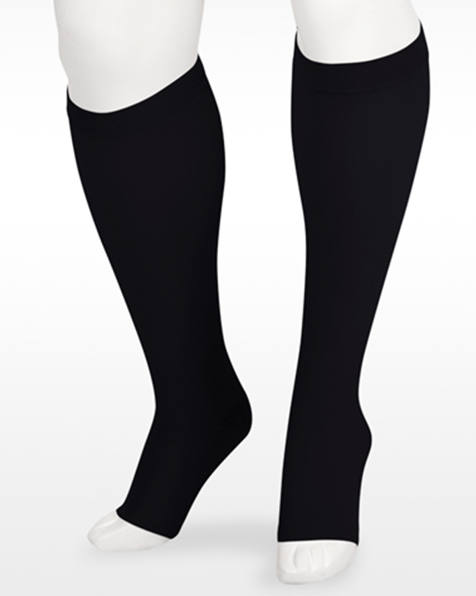 Juzo Soft 2000AD Knee Highs Compression Stockings w/ Silicone Top Band 15-20mmHg | Clearance (Final Sale)