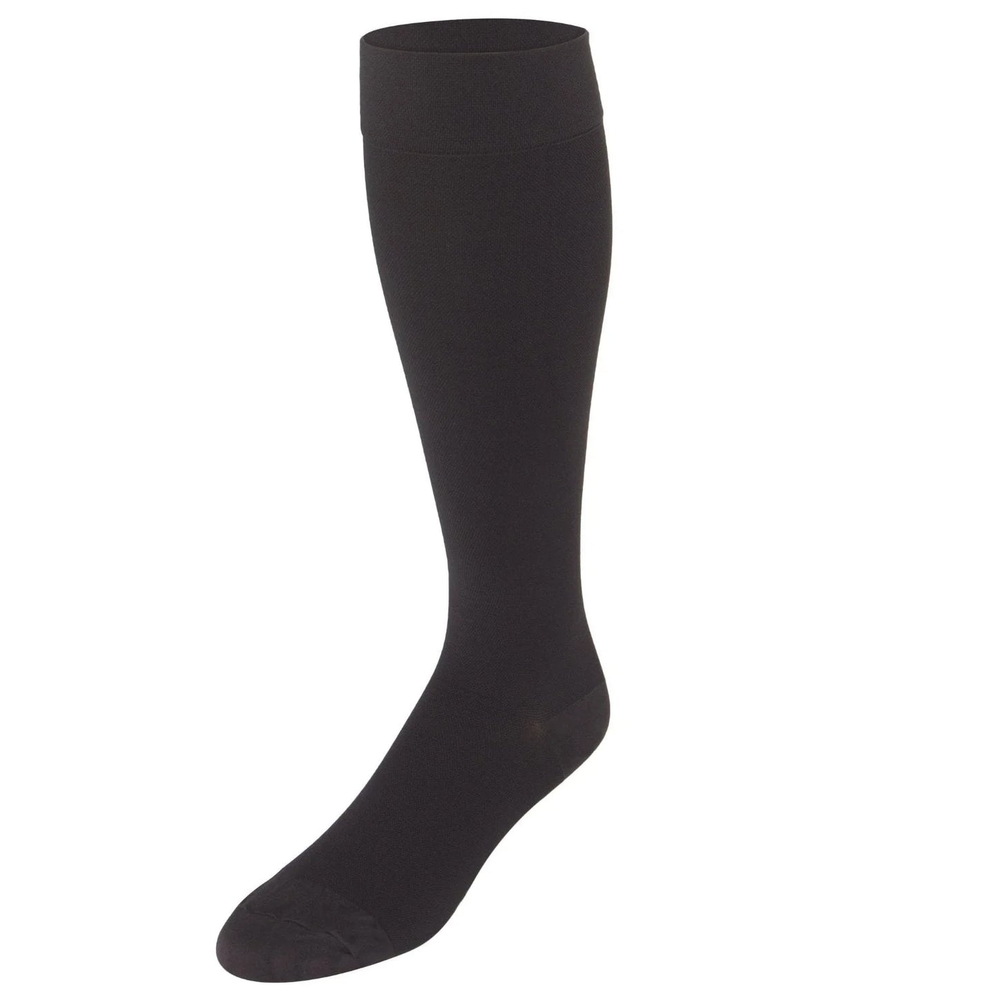 Charcoal knee-high sock on a white background in Truform from  compressionsale